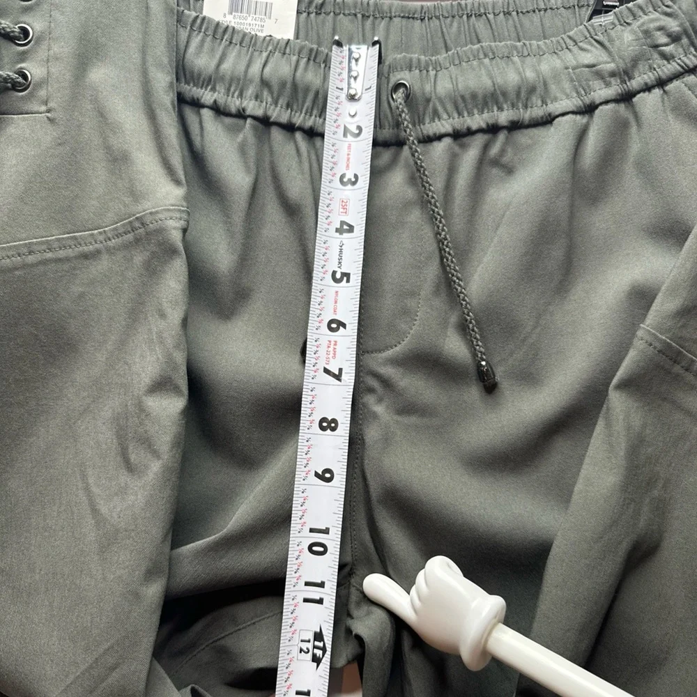 INC International Concepts Olive Jogger Pants - Picture 11 of 13